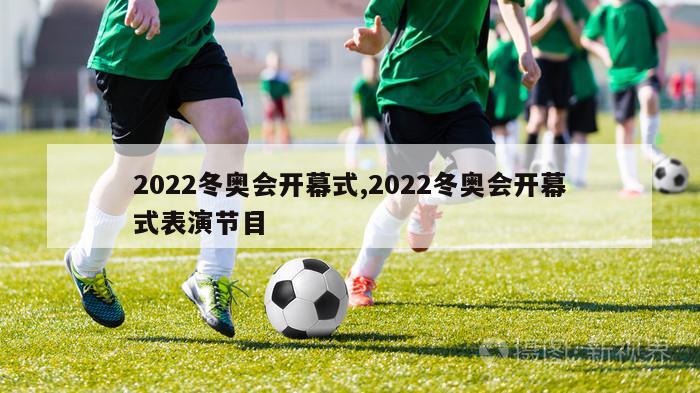 2022冬奥会开幕式,2022冬奥会开幕式表演节目