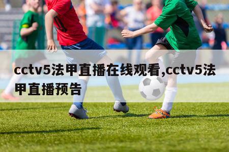 cctv5法甲直播在线观看,cctv5法甲直播预告